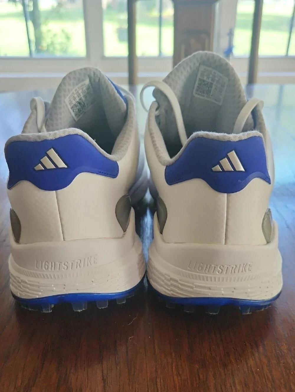 Adidas ZG23 Men's Golf Shoes 'White/Blue'  Size 11.5